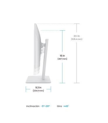 MONITOR BENQ GW2786TC 27” IPS 1080P, FHD, USB-C (65W),  100HZ, EYE-CARE, ERGONÓMICO, HUB USB,  99% SRGB, HDMI, DP, TÜV, BLANCO