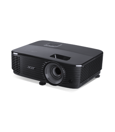 Acer Essential X1129HP videoproyector Proyector de alcance estándar 4500 lúmenes ANSI DLP SVGA (800x600) 3D Negro