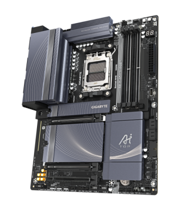 PLACA GIGABYTE B850 AI TOP,AMD,AM5,B850,4DDR5,256GB,1HDMI+USB-C,4SATA3+3M.2,2X10GBELAN+WIFI7+BT5.4,7USB3.2,ATX