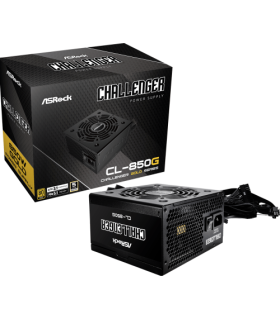 Asrock Challenger CL-850G unidad de fuente de alimentación 850 W 20+4 pin ATX ATX Negro