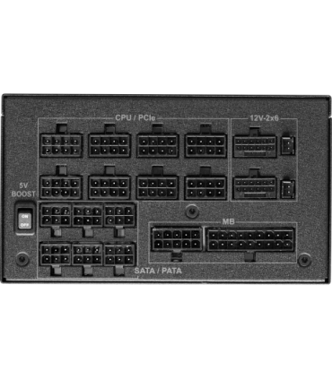 Asrock Taichi TC-1650T unidad de fuente de alimentación 1650 W 20+4 pin ATX ATX Negro