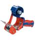 Tesa 6400 Comfort Precintadora para Rollos de hasta 50mm - Sistema de Cuchilla Protegida - Tension Ajustable Manualmente - Color