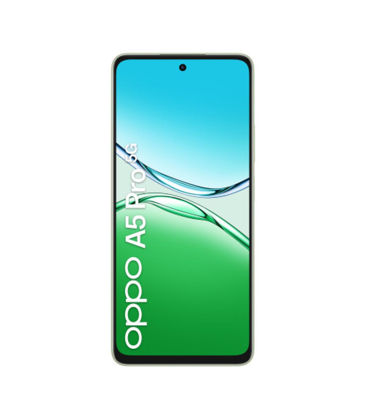 OPPO A5 Pro 5G 16,9 cm (6.67") SIM doble Android 15 USB Tipo C 8 GB 256 GB 5800 mAh Verde, Oliva