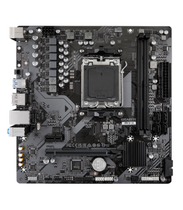 GIGABYTE A620M H placa base AMD A620 Zócalo AM5 micro ATX
