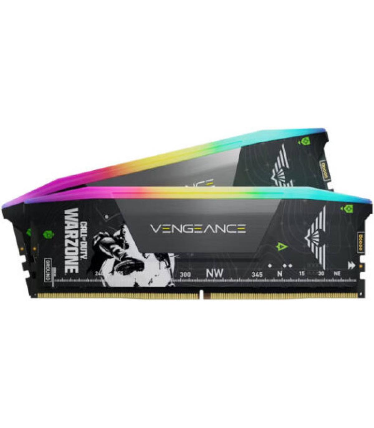 MEMORIA CORSAIR DDR5 32GB 2X16GB PC6000 WARZONE CMH32GX5M2B6000Z30-WZ