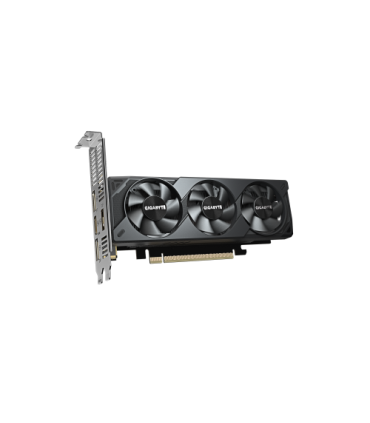 GIGABYTE GeForce RTX 5060 OC Low Profile 8G Tarjeta Gráfica - 8GB GDDR7, 128bit, PCI-E 5.0, 2512 MHz Frecuencia del núcleo, 3 x.