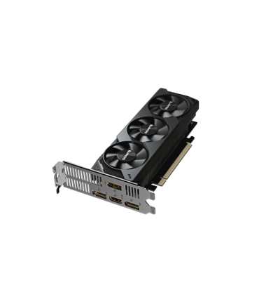 GIGABYTE GeForce RTX 5060 OC Low Profile 8G Tarjeta Gráfica - 8GB GDDR7, 128bit, PCI-E 5.0, 2512 MHz Frecuencia del núcleo, 3 x.