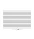 PIZARRA SKINMUSIC 100X150CM LACADA BLANCO PENTAGRAMA HORIZONTAL ROCADA 6421RMH