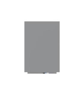 PIZARRA SIN MARCO SKINWHITEBOARD COLOR GRIS CUARZO ESCALA DE GRISES. MEDIDA 100X150CM MAGNÉTICA MODULAR ROCADA 6421R-7039