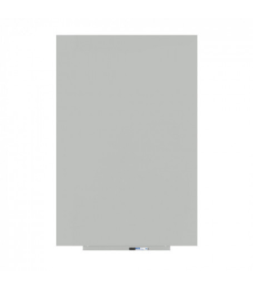 PIZARRA SIN MARCO SKINWHITEBOARD COLOR GRIS CEMENTO ESCALA DE GRISES. MEDIDA 100X150CM MAGNÉTICA MODULAR ROCADA 6421R-7033