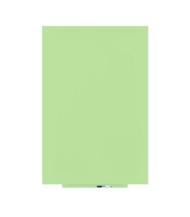 PIZARRA SIN MARCO SKINWHITEBOARD COLOR VERDE PÁLIDO ESCALA DE VERDES. MEDIDA 100X150CM MAGNÉTICA MODULAR ROCADA 6421R-230