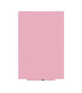 PIZARRA SIN MARCO SKINWHITEBOARD COLOR ROSA CLARO ESCALA DE ROJOS. MEDIDA 100X150CM MAGNÉTICA MODULAR ROCADA 6421R-3015