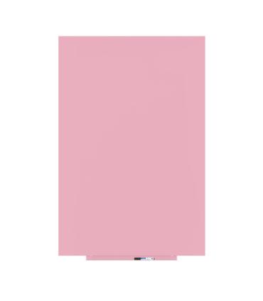 PIZARRA SIN MARCO SKINWHITEBOARD COLOR ROSA CLARO ESCALA DE ROJOS. MEDIDA 100X150CM MAGNÉTICA MODULAR ROCADA 6421R-3015