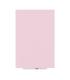 PIZARRA SIN MARCO SKINWHITEBOARD COLOR ROSA. MEDIDA 100X150CM MAGNÉTICA MODULAR ROCADA 6421R-490
