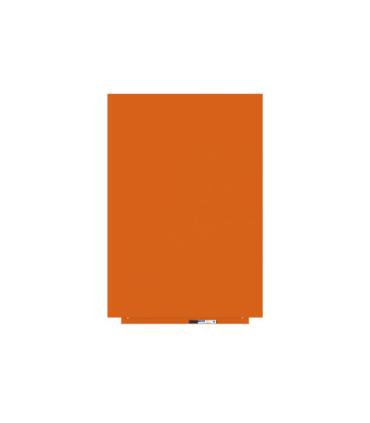 PIZARRA SIN MARCO SKINWHITEBOARD COLOR ROJO CLARO ANARANJADO ESCALA DE NARANJAS. MEDIDA 100X150CM MAGNÉTICA MODULAR ROCADA 6421R