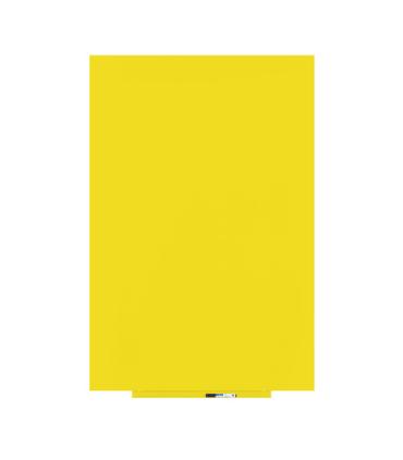 PIZARRA SIN MARCO SKINWHITEBOARD COLOR AMARILLO TRÁFICO ESCALA DE AMARILLOS. MEDIDA 100X150CM MAGNÉTICA MODULAR ROCADA 6421R-102