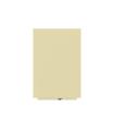 PIZARRA SIN MARCO SKINWHITEBOARD COLOR MARFIL CLARO ESCALA DE AMARILLOS. MEDIDA 100X150CM MAGNÉTICA MODULAR ROCADA 6421R-1015