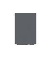 PIZARRA SIN MARCO SKINWHITEBOARD COLOR GRIS CUARZO ESCALA DE GRISES. MEDIDA 75X115CM MAGNÉTICA MODULAR ROCADA 6420R-7039