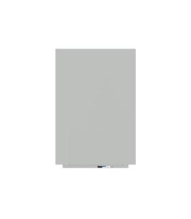 PIZARRA SIN MARCO SKINWHITEBOARD COLOR GRIS LUMINOSO ESCALA DE GRISES. MEDIDA 75X115CM MAGNÉTICA MODULAR ROCADA 6420R-7035