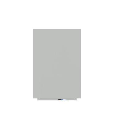 PIZARRA SIN MARCO SKINWHITEBOARD COLOR GRIS LUMINOSO ESCALA DE GRISES. MEDIDA 75X115CM MAGNÉTICA MODULAR ROCADA 6420R-7035