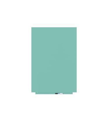 PIZARRA SIN MARCO SKINWHITEBOARD COLOR VERDE LUMINOSO ESCALA DE VERDES. MEDIDA 75X115CM MAGNÉTICA MODULAR ROCADA 6420R-6027