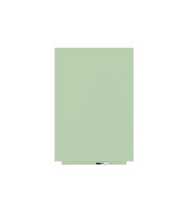 PIZARRA SIN MARCO SKINWHITEBOARD COLOR VERDE BLANCO ESCALA DE VERDES. MEDIDA 75X115CM MAGNÉTICA MODULAR ROCADA 6420R-6019