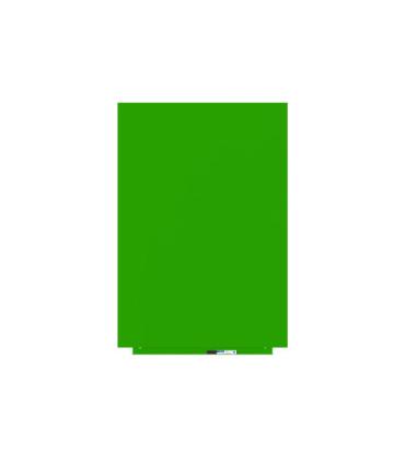 PIZARRA SIN MARCO SKINWHITEBOARD COLOR VERDE AMARILLENTO ESCALA DE VERDES. MEDIDA 75X115CM MAGNÉTICA MODULAR ROCADA 6420R-6018