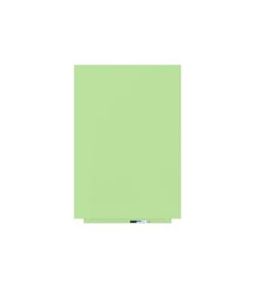 PIZARRA SIN MARCO SKINWHITEBOARD COLOR VERDE PÁLIDO ESCALA DE VERDES. MEDIDA 75X115CM MAGNÉTICA MODULAR ROCADA 6420R-230