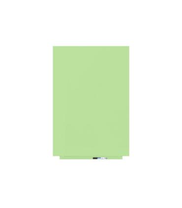 PIZARRA SIN MARCO SKINWHITEBOARD COLOR VERDE PÁLIDO ESCALA DE VERDES. MEDIDA 75X115CM MAGNÉTICA MODULAR ROCADA 6420R-230