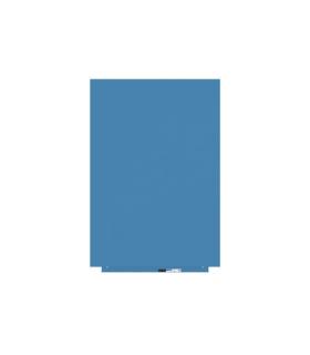 PIZARRA SIN MARCO SKINWHITEBOARD COLOR AZUL PASTEL ESCALA DE AZULES. MEDIDA 75X115CM MAGNÉTICA MODULAR ROCADA 6420R-5024