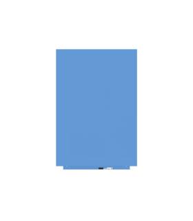 PIZARRA SIN MARCO SKINWHITEBOARD COLOR AZUL LUMINOSO ESCALA DE AZULES. MEDIDA 75X115CM MAGNÉTICA MODULAR ROCADA 6420R-630