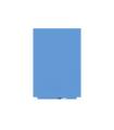 PIZARRA SIN MARCO SKINWHITEBOARD COLOR AZUL LUMINOSO ESCALA DE AZULES. MEDIDA 75X115CM MAGNÉTICA MODULAR ROCADA 6420R-630