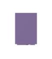 PIZARRA SIN MARCO SKINWHITEBOARD COLOR LILA AZULADO ESCALA DE VIOLETAS. MEDIDA 75X115CM MAGNÉTICA MODULAR ROCADA 6420R-4005