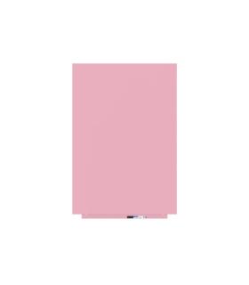 PIZARRA SIN MARCO SKINWHITEBOARD COLOR ROSA CLARO ESCALA DE ROJOS. MEDIDA 75X115CM MAGNÉTICA MODULAR ROCADA 6420R-3015