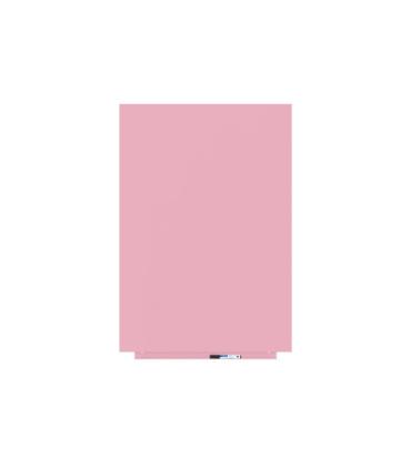 PIZARRA SIN MARCO SKINWHITEBOARD COLOR ROSA CLARO ESCALA DE ROJOS. MEDIDA 75X115CM MAGNÉTICA MODULAR ROCADA 6420R-3015