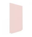 PIZARRA SIN MARCO SKINWHITEBOARD COLOR ROSA. MEDIDA 75X115CM MAGNÉTICA MODULAR ROCADA 6420R-490