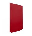 PIZARRA SIN MARCO SKINWHITEBOARD COLOR ROJO CARMÍN ESCALA DE ROJOS. MEDIDA 75X115CM MAGNÉTICA MODULAR ROCADA 6420R-3002