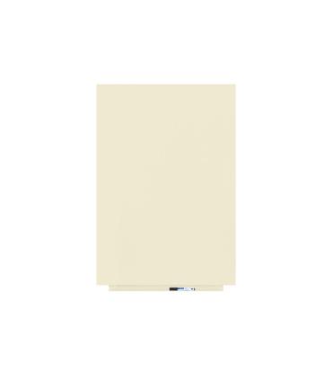 PIZARRA SIN MARCO SKINWHITEBOARD COLOR BLANCO PERLA ESCALA DE AMARILLOS. MEDIDA 75X115CM MAGNÉTICA MODULAR ROCADA 6420R-1013