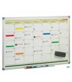 PLANING MENSUAL MAGNETICO CON MARCO DE ALUMINIO 60X90 CM. FAIBO PLM