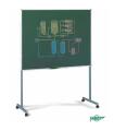 JUEGO SOPORTE METALICO CON RUEDAS PARA PIZARRAS FAIBO 190X60 CM. FAIBO 18RT