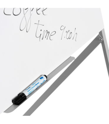 PIZARRA CONFERENCIAS MAGNÉTICA LACADA CON ESTRUCTURA METÁLICA PLEGABLE ROCADA 605V22