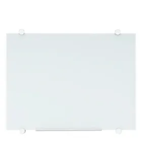 PIZARRA MAGNETICA VIDRIO BLANCO FLOW 900X1200MM BIOFFICE GL080106