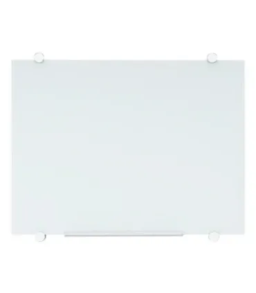 PIZARRA MAGNETICA VIDRIO BLANCO FLOW 900X1200MM BIOFFICE GL080106