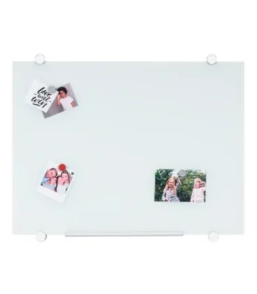 PIZARRA MAGNETICA VIDRIO BLANCO FLOW 900X1200MM BIOFFICE GL080106