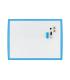 PIZARRA MAGNETICA 430X585MM MARCO AZUL NOBO 2104176