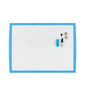 PIZARRA MAGNETICA 430X585MM MARCO AZUL NOBO 2104176