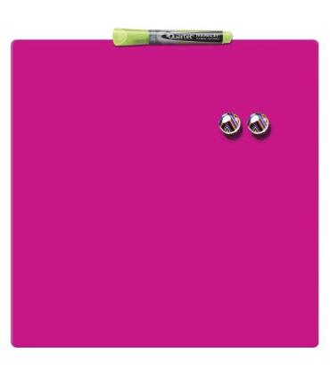 PIZARRA MAGNETICA 360X360MM FACSIA NOBO 1903803