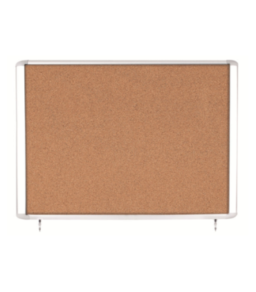 Bi-Office Mastervision tablón para notas Exterior Madera Aluminio