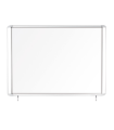 Bi-Office Mastervision tablón para notas Exterior Blanco Aluminio