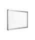 Bi-Office Exhibit tablón para notas Interior Blanco Aluminio